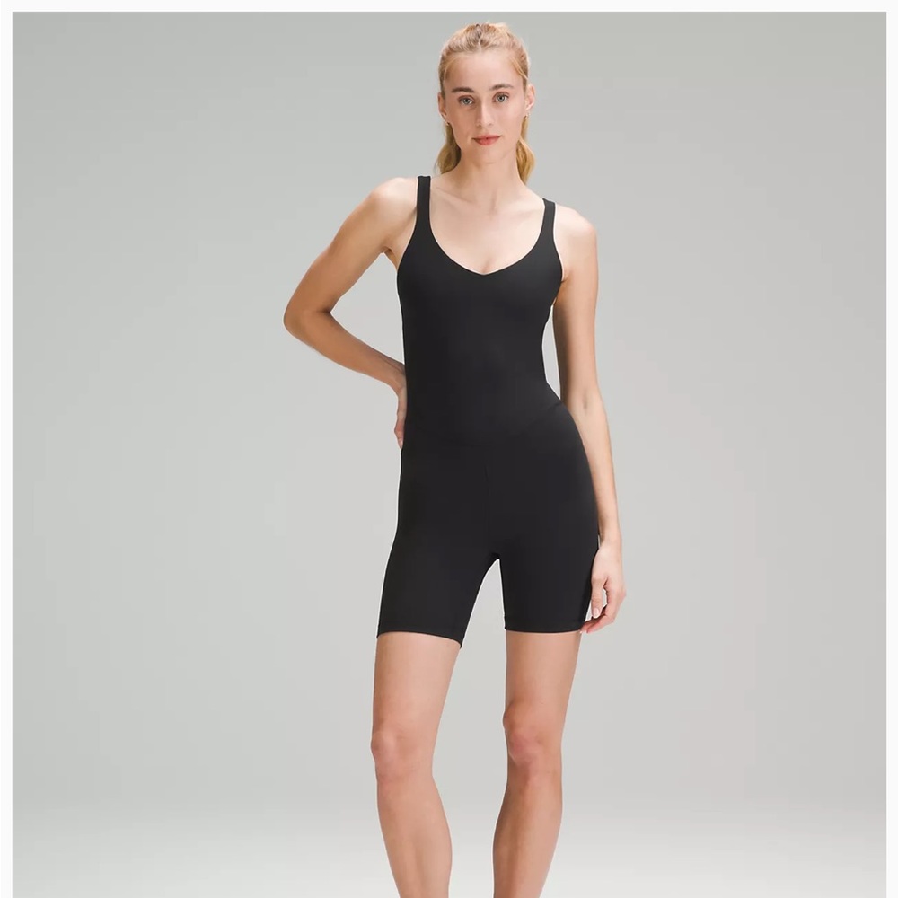Lululemon Align bodysuit 6” in black